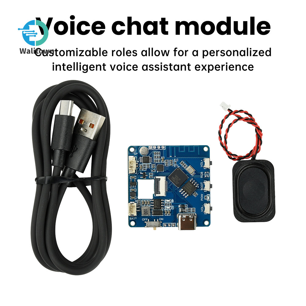ESP32-AI โมดูลแชทด้วยเสียง WIFI ผู้ช่วยเสียงอัจฉริยะรองรับ Xiaozhi AI/Deepseek/Qwen รุ่น Type C