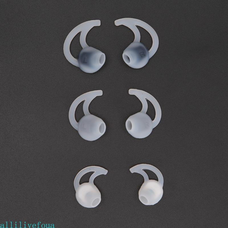 Allilivefoua หูฟัง Eartip เอียร์บัดฝาครอบ Anti-slip สําหรับ QC20 QC30 SIE2 SIE2i IE2