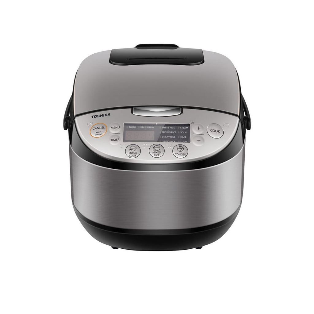 TOSHIBA - Rice Cooker Digtal 1L. RC-T10DR2 1 L White >