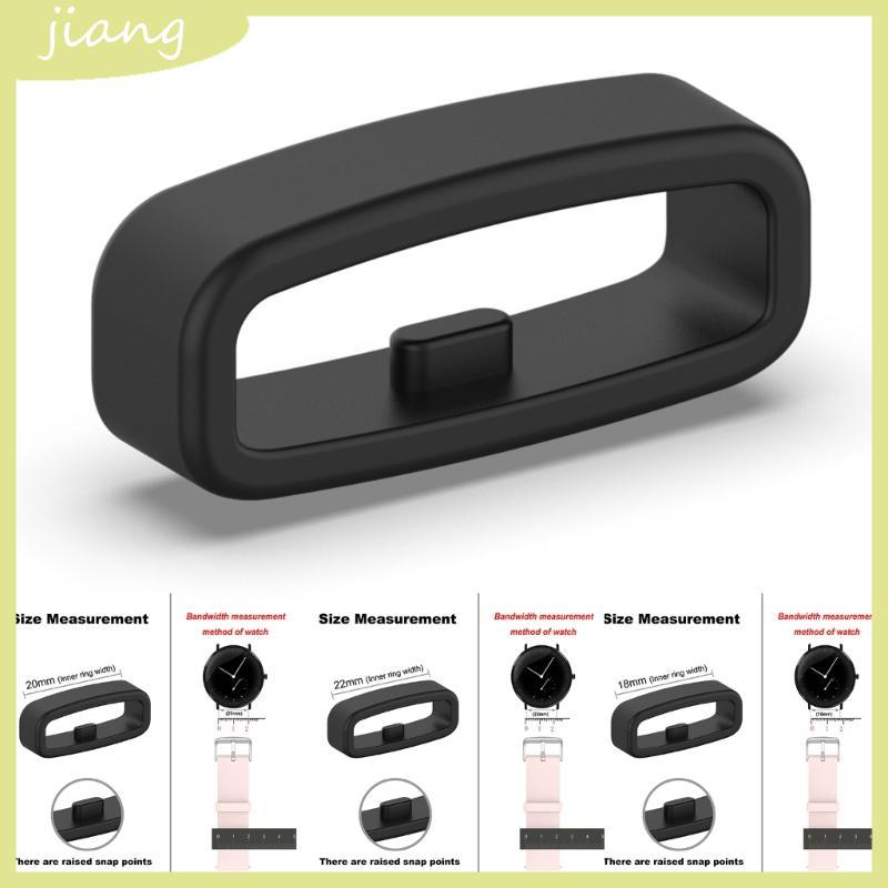 JN 10 PC Smartwatch สายรัด Retainer ผู้ถือ 18 20 22 มม.เปลี่ยน Fastener สายรัดข้อมือ Keeper นาฬิกาอุปกรณ์เสริม
