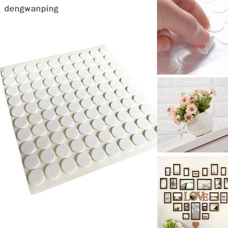 [Dew] เทปโฟมกาวสองหน้าทรงกลม 3D Dot Disc Circle อเนกประสงค์ DIY Craft [TH]