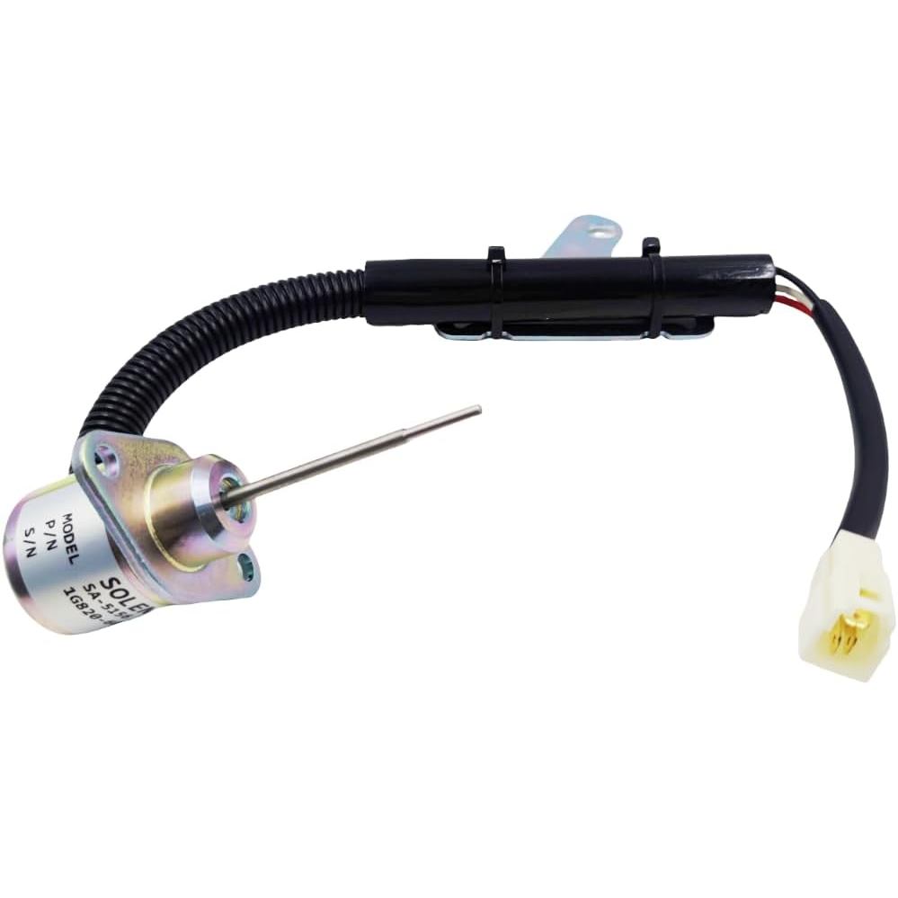 12V การใช้ปิดโซลินอยด์วาล์ว 1G820-60022 เหมาะกับ Kubota KX16-4 KX36-3 U15-3 พร้อม D782 KX41-3 KX018-