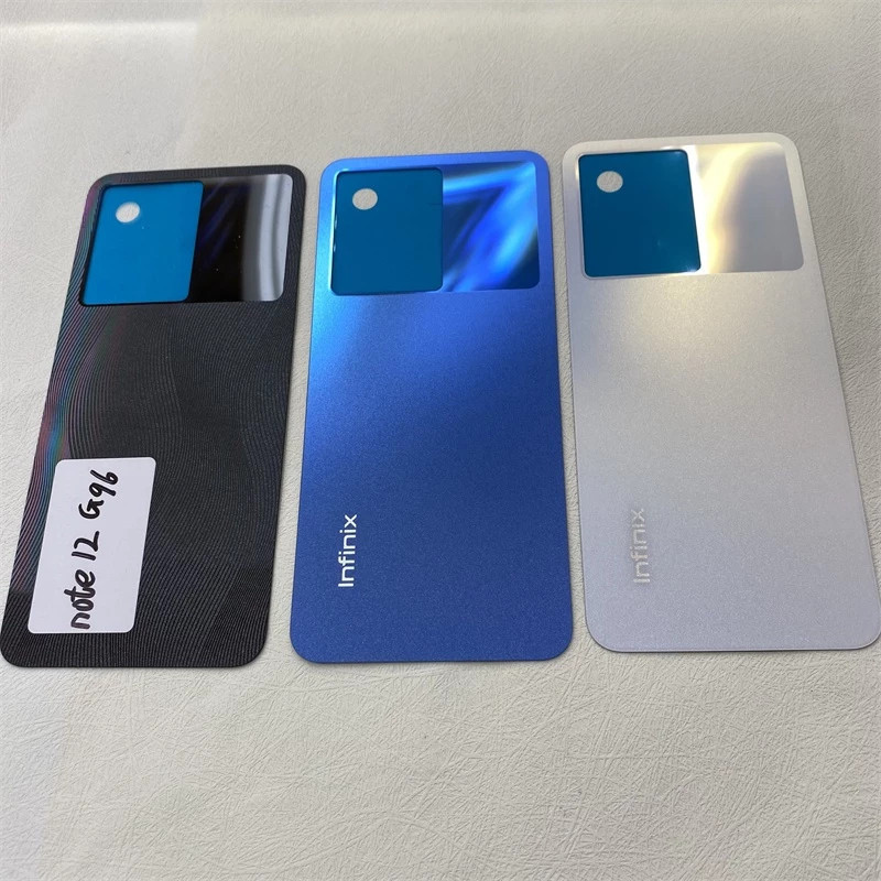 ฝาครอบด้านหลังพร้อมชิ้นส่วนเปลี่ยนเลนส์กล้อง สําหรับ Infinix Note 12 G96 X670