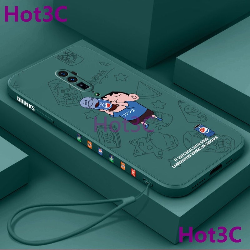 เคส For Oppo Reno 10X Zoom tpu KLXX ซิลิโคนเหลวคู่เคสโทรศัพท์แบบนิ่ม