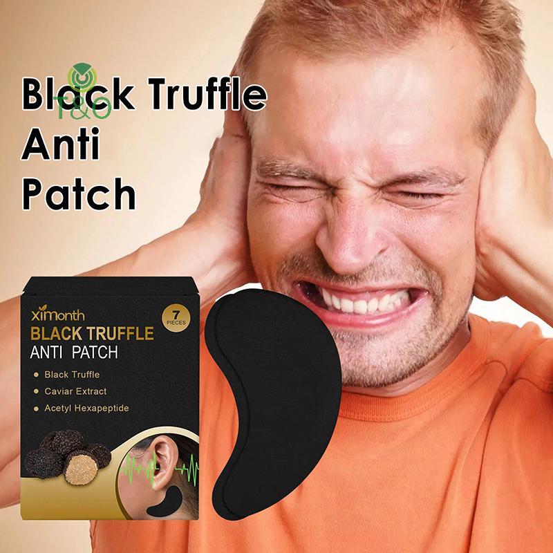 T&O 7 ชิ้นผ่อนคลายหู Patch แบบพกพา Tinnitus Treatment Patch ป้องกัน Vomitng ปรับปรุงฟัง Anti ปวดหัวห