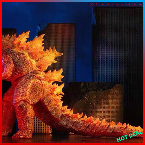 [แนะนํา] Neca Godzilla King of Monsters Red Lotus Godzilla Model Boxed Figure Gift Gift Model
