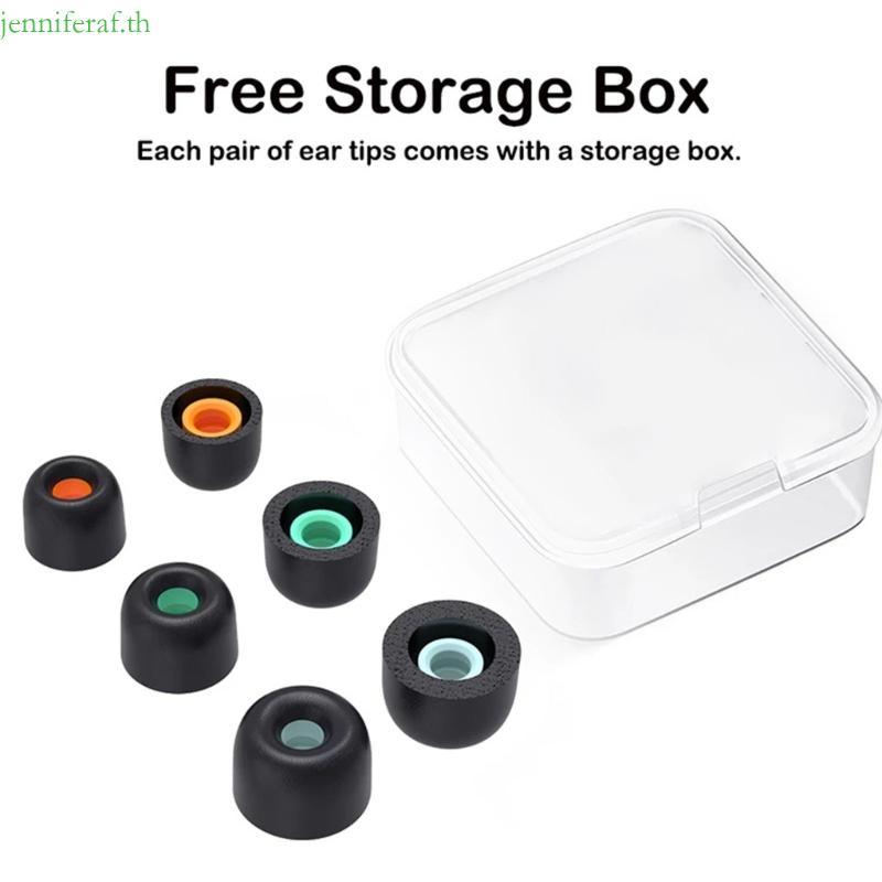 Jenniferf Memory Foam Ear Tips Cushion หูฟัง Earcap สําหรับ WF-1000XM4 Eartips