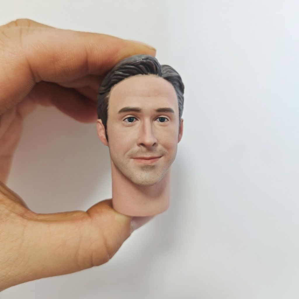 1/6 ทหารชายหัวแกะสลักเมืองแห่งความสุข LAlaland LAlaland Commander Goslin Go 2.0 แกะสลักหัว