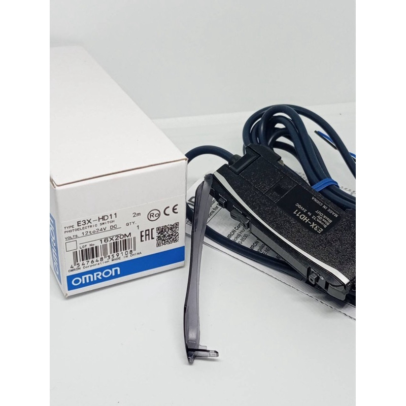 Fiber OPTIC Sensor Omron  รุ่น E3X-HD11 ไฟเบอร์ออปติก สินค้าพร้อมส่งในไทย ของใหม่มือหนึ่ง
