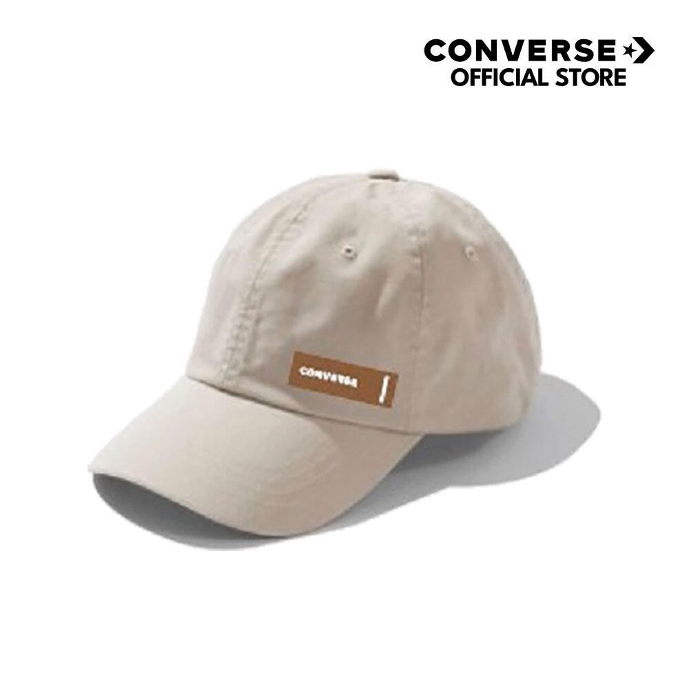 CONVERSE หมวก GO OUT WITH FRIEND  BB CAP CREAM UNISEX 1251356BU_U5CMXX