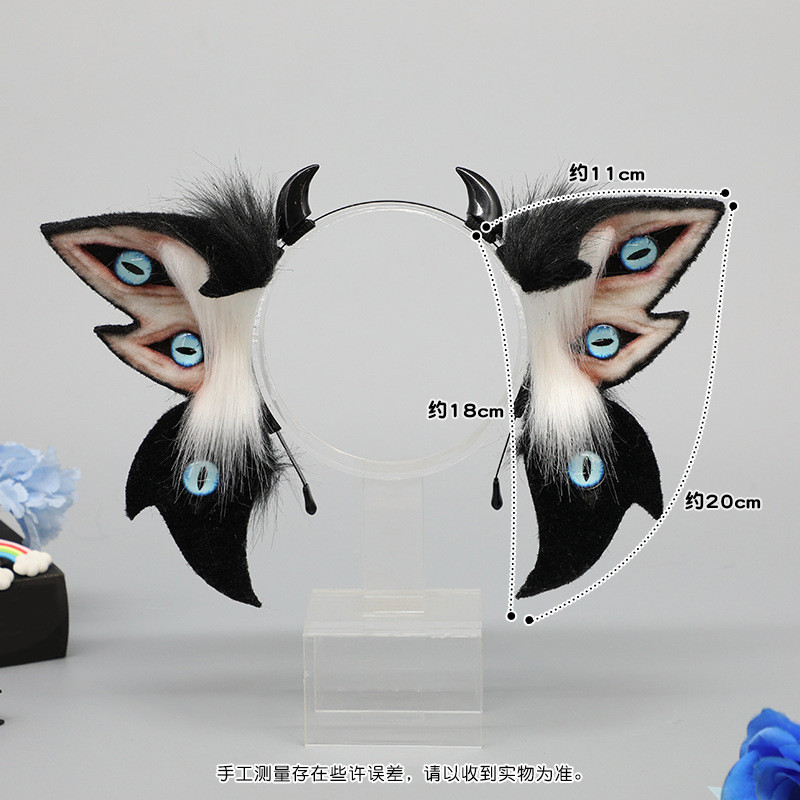 อุปกรณ์ตกแต่งผม Halloween ปีศาจ Cthulhu แบบการ์ตูน สำหรับคอสเพลย์หรือการแสดง