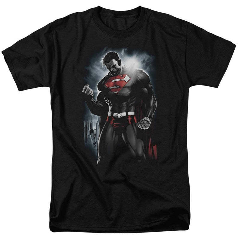 Style American BREAKING SPACE Superman Retro Classic Anime Mens T-Shirt