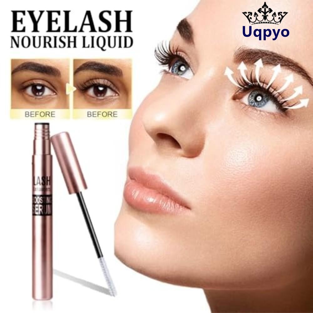 UQPYO Lash Enhancers Boosting Serums, หัวแปรง Deep Repair Lash Serum, Natural Longer Fuller หนาปลอดภ