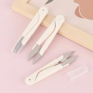 Tesco กรรไกร กรรไกรตัดขี้ด้าย มีปลอกสวม ใส่ กรรไกรตัดขี้ด้าย DIY ใส ในงานตัดเย็บต่างๆ