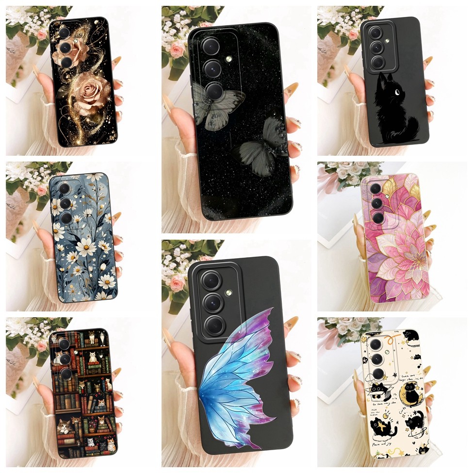 SAMSUNG สําหรับSamsung A34 5G A346E A346B A346MสําหรับSamsung Galaxy A34 5Gแฟชั่นการ์ตูนน่ารักตลกทาส