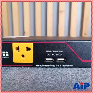 COMSON AEC-99 ปลั๊กRACK โชว์V และ A มีเบรคเกอร์ ปลั๊กไฟติดแร็ค 9 ช่อง USB 2 ช่อง AEC 99 AEC99 AC99 AC 99 **จอแสดงโวลท...