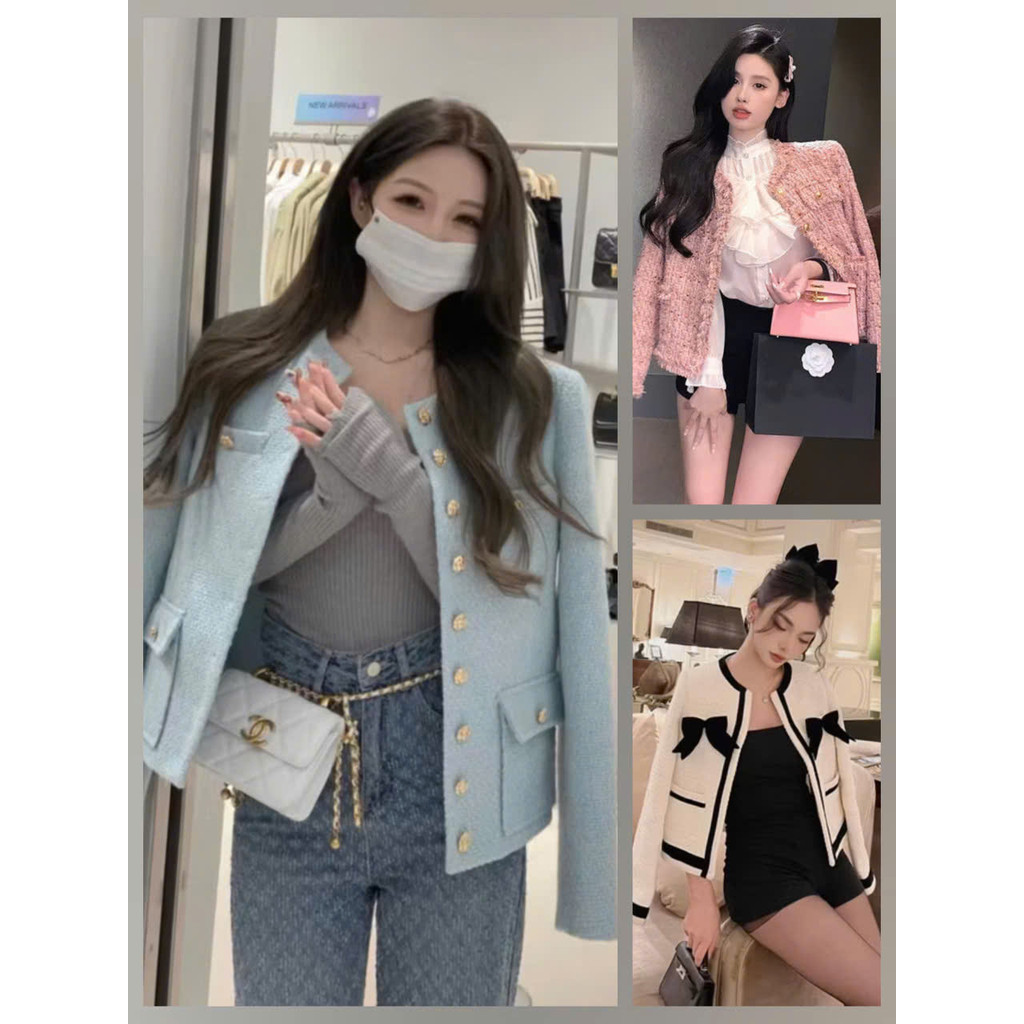 เสื้อแจ็คเก็ตเย็นติดกระดุมสําหรับผู้หญิงอ่อนเยาว์แบบไดนามิกและหรูหราผลิตภัณฑ์ที่เลือกสําหรับผู้หญิงท