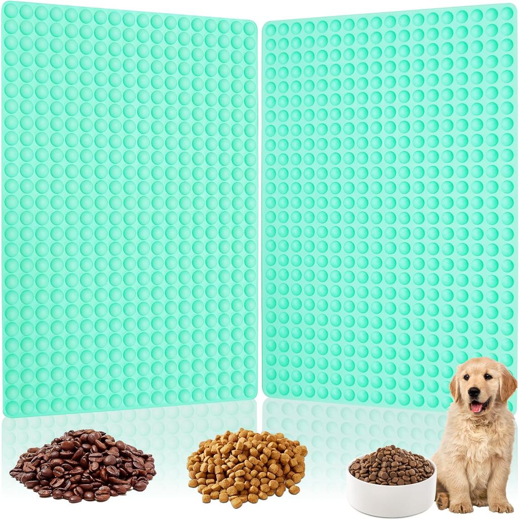 2 แพ็ค 468-Cavity Mini Round Silicone Mold, Mini Dog Treat Mold Silicone,Chocolate Drop Mold,Semi Sp