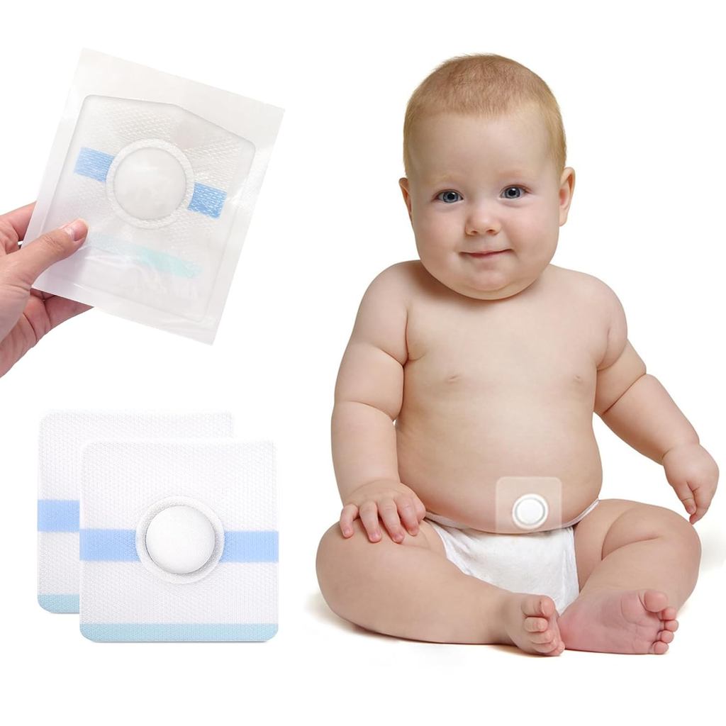 10/5PCS ทิ้ง Baby Hernia Patch Therapy Treatment Pad กันน้ําทารก Umbilical Navel Patch เด็กไส้เลื่อนสติกเกอร์