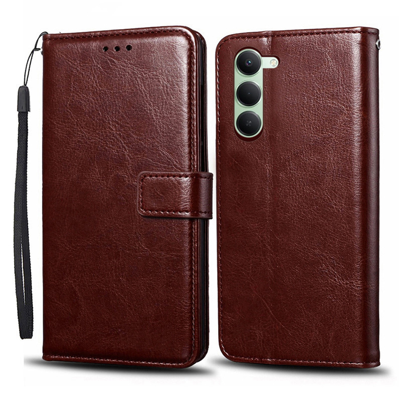 สําหรับ Redmi 15 4G 5G กรณีพลิกกระเป๋าสตางค์หรูหราหนัง PU เคสโทรศัพท์พร้อมผู้ถือบัตร