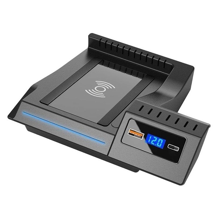 Car 15W Charger Panel For MercedesBenz W205 C43 C63 GLC 43 GLC63 X253 C Class