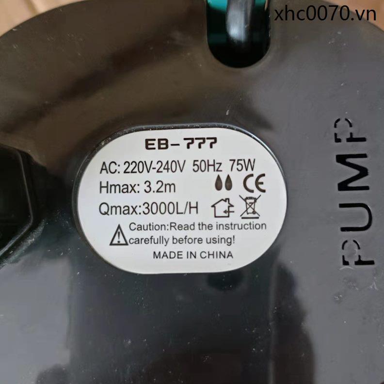 ปั๊มน้ําคูลเลอร์อากาศ EB-555-666-777-888 ปั๊มจุ่มแบบหมุนเวียนพิเศษพัดลมระบายความร้อนด้วยน้ํา