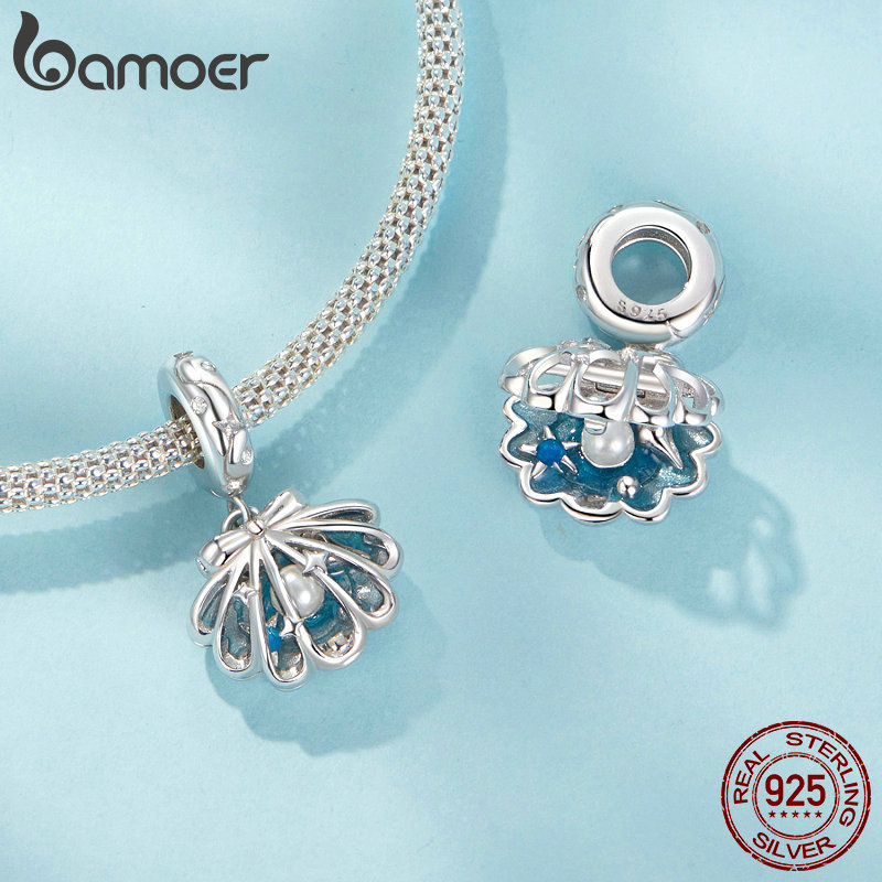 Bamoer خرز فضة S925 بموضوع المحيط DIY — صورة 4