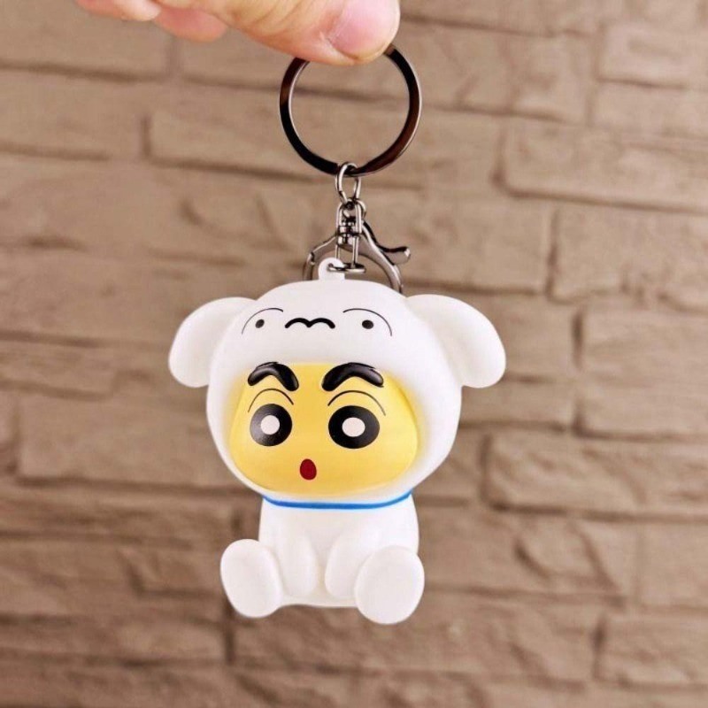 ของเล่นเรืองแสงเครยอนชินจัง,ปุ่มเซลล์พลาสติกเครยอนชินจังพวงกุญแจ,กระเป๋าเสน่ห์น่ารักสไตล์ญี่ปุ่นอะนิเมะการ์ตูนไฟกลางคืนสาว - รูปที่ 4