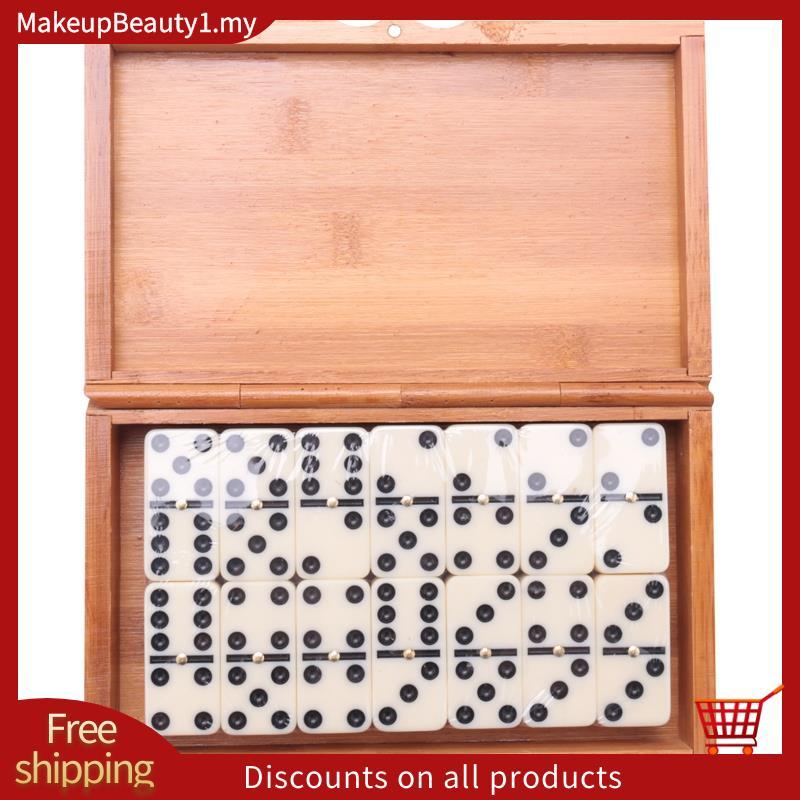 28 ชิ้น/เซ็ต Domino Domino ของเล่นเดินทางเกมตารางตลกเด็กเด็กการศึกษาของเล่นสําหรับเด็ก