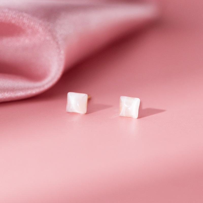 Hikari Earrings ต่างหูเงินแท้ S925 [MERCELO]