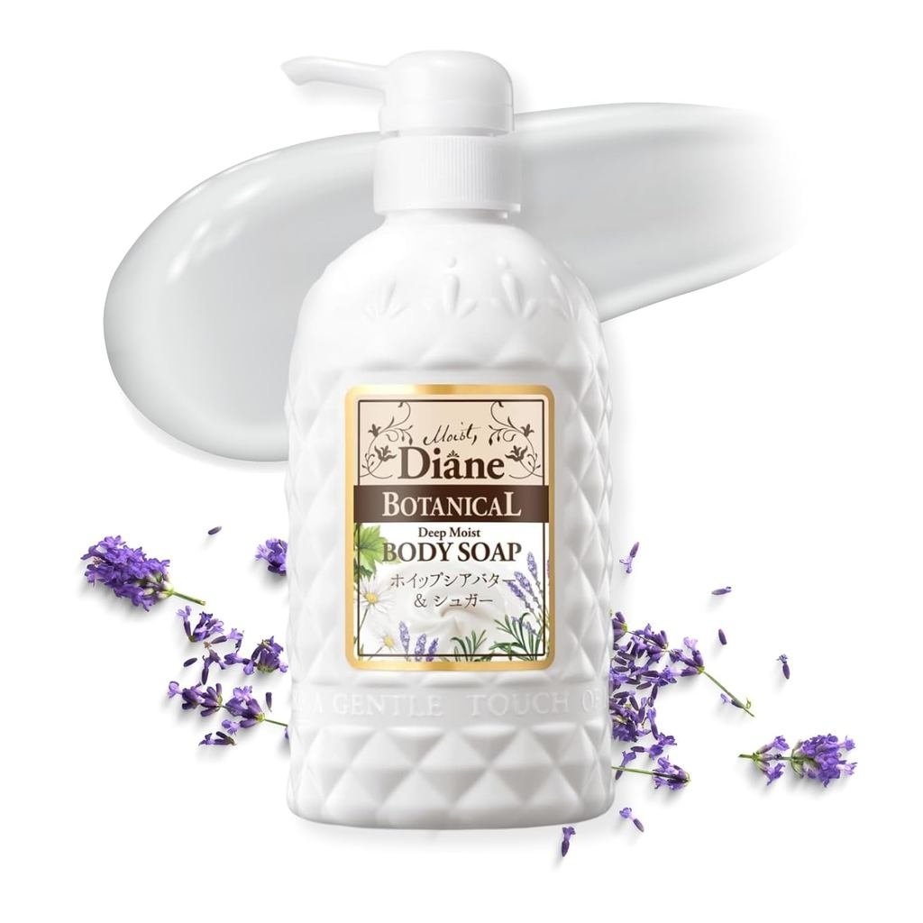 Moist Diane Botanical Organic & Natural Body Wash for Women & Men, Hydrating & Deep Moisturizing Bod