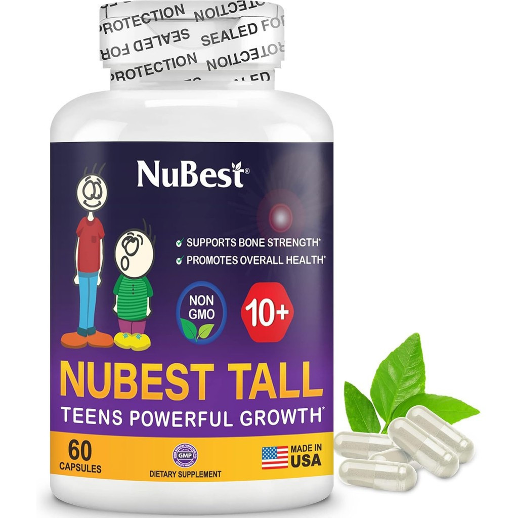NuBest Tall 10+Advanced Bone Enhanced Formula, เสริมภูมิคุ้มกันและโดยรวมสุขภาพ, เหมาะสําหรับคนกลาง-อ