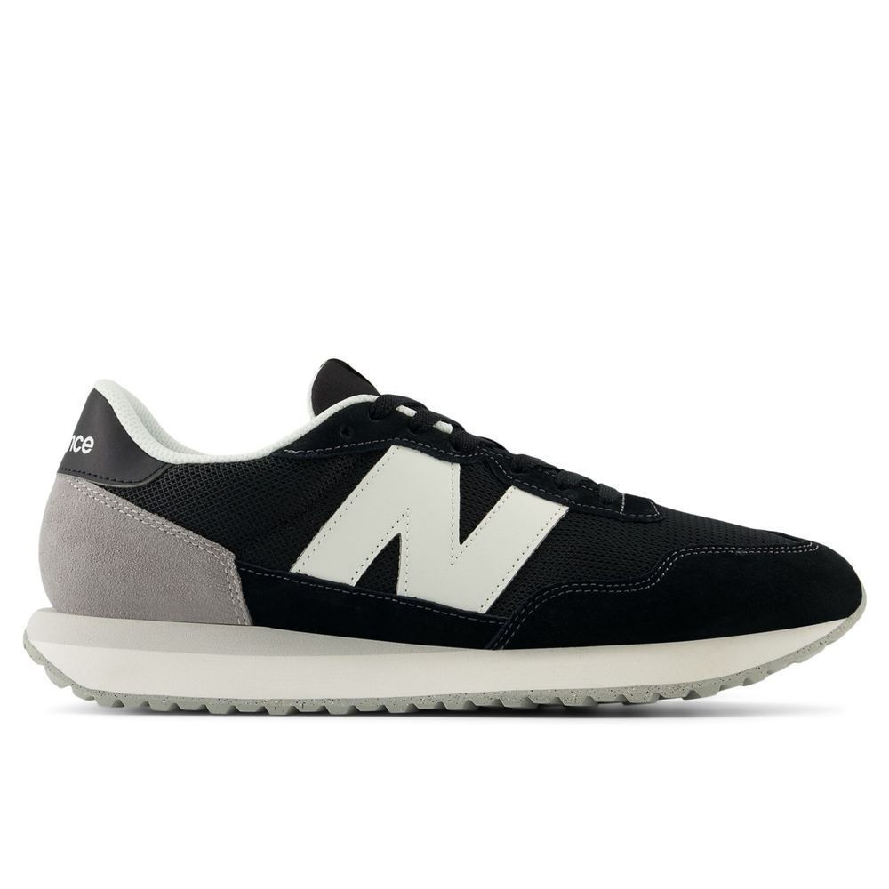 จัดส่งรวดเร็ว New Balance Mens 237 (มาตรฐาน) - สีดํา!