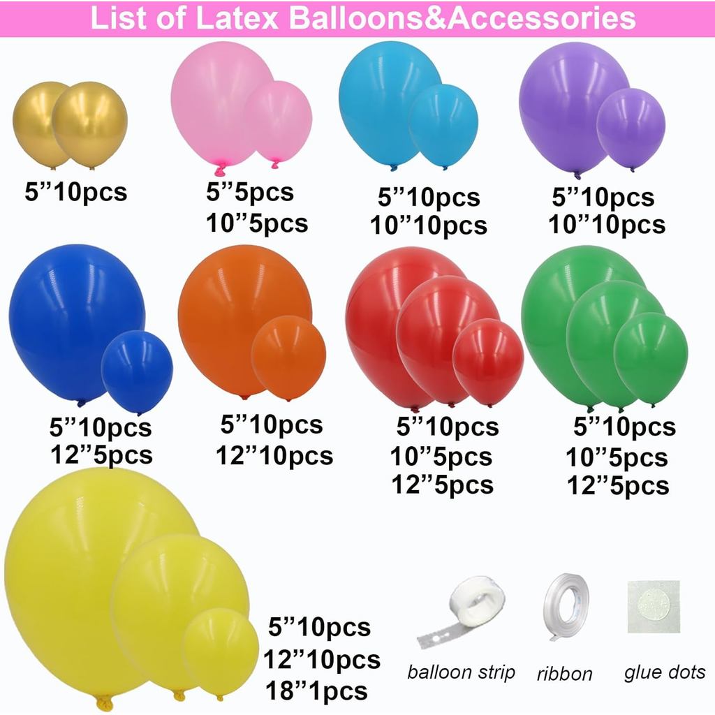 Mexican Fiesta Party Decorations 159pcs Fiesta Balloon Arch Garland Kit Cactus Sombrero Taco Balloon