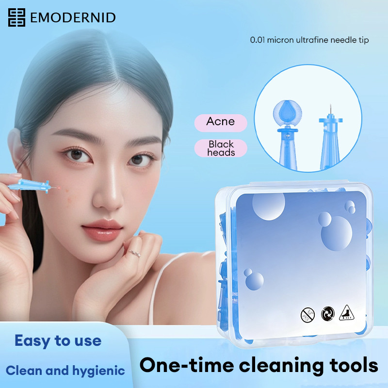 Disposable Cleaning Tool Anti-pimple Needle Fat Granule Needle Blackhead Removal-em