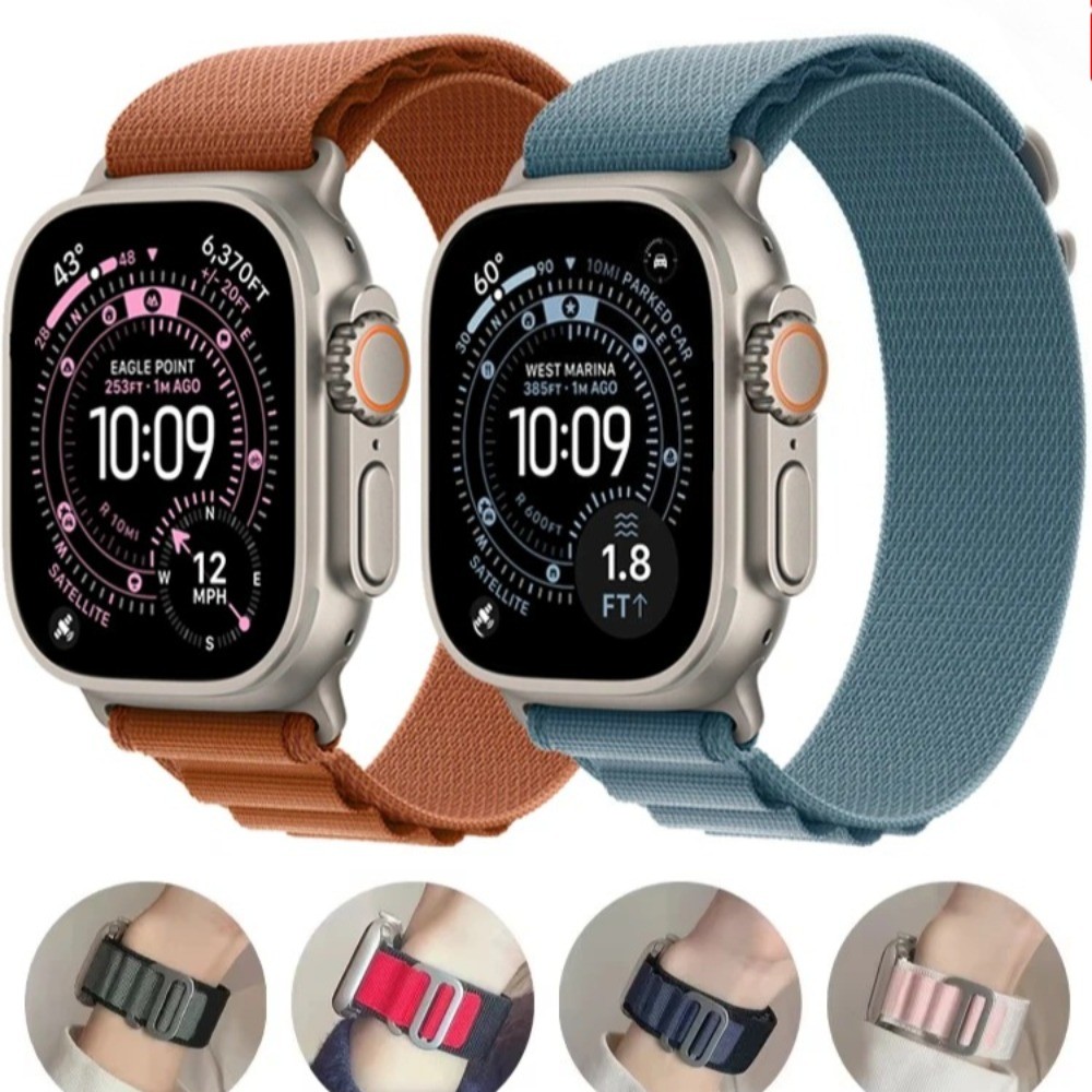 สีใหม่ Loop สําหรับ IWatch ultra 3 2 49 มม.44 มม.40 มม.45 มม.41 มม.46 มม.42 มม.สําหรับ iWatch series 11 10 9 8 7 6 SE 3