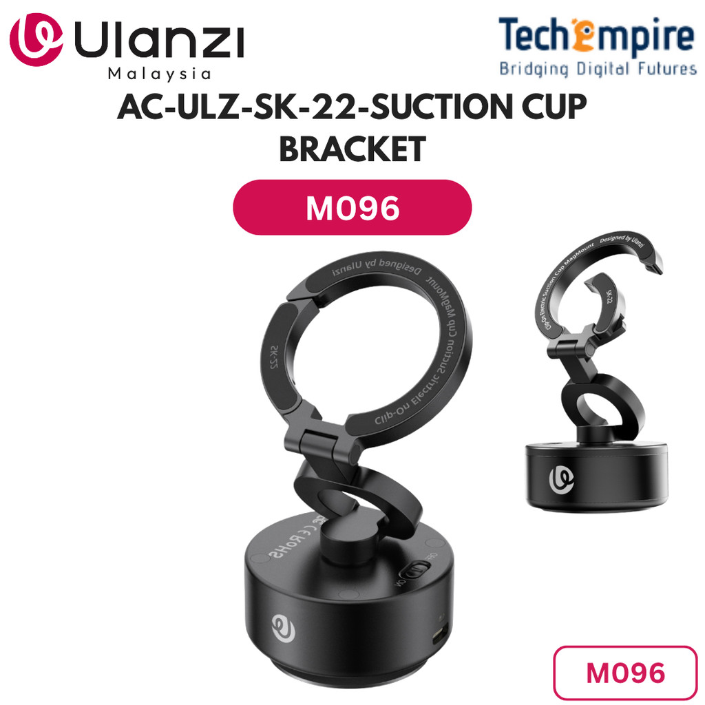 ULANZI SK-22 ELECTRIC SUCTION CUP BRACKET สําหรับโทรศัพท์มือถือ (M096)