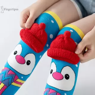 ถุงน่องและถุงเท้ายาวแบบการ์ตูนFunny Animal Pattern สำหรับสุภาพสตรียกระบายอากาศดี