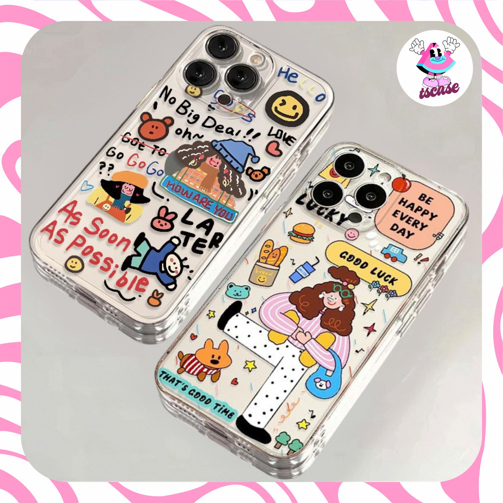CARTOON ANGEL EYE PRINTING กรณี oppo a17 a57 2022 a58 4G a15 a16 a16k a16e a1k c2 a31 a3s c1 a52 a53