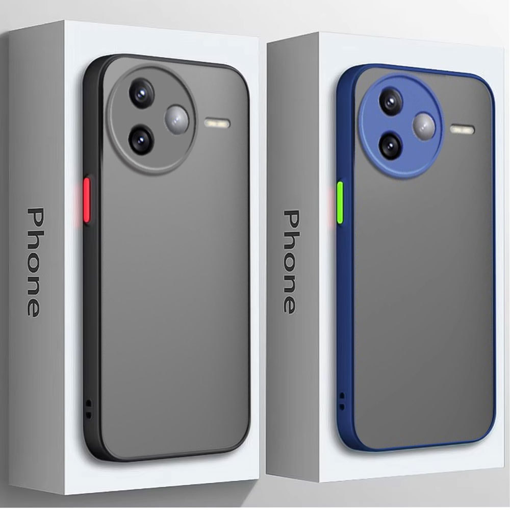 เกราะหรูหราMatteสําหรับXiaomi Redmi K80 K60 Pro K60 K50 Ultra K70E K50 GAMINGกันชนClear Hard PC Cove