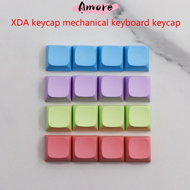 Amore Durability PBT Keycaps สบายพิมพ์ XDA Keycaps สําหรับคนรักเกมปุ่มตัวอักษรที่ไม่ซ้ํากันระยะยาวใช