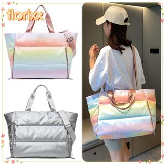 FLORIXX กระเป๋ายิมผู้หญิง, กระเป๋ากีฬากันน้ําแบบแยกส่วนเปียก…