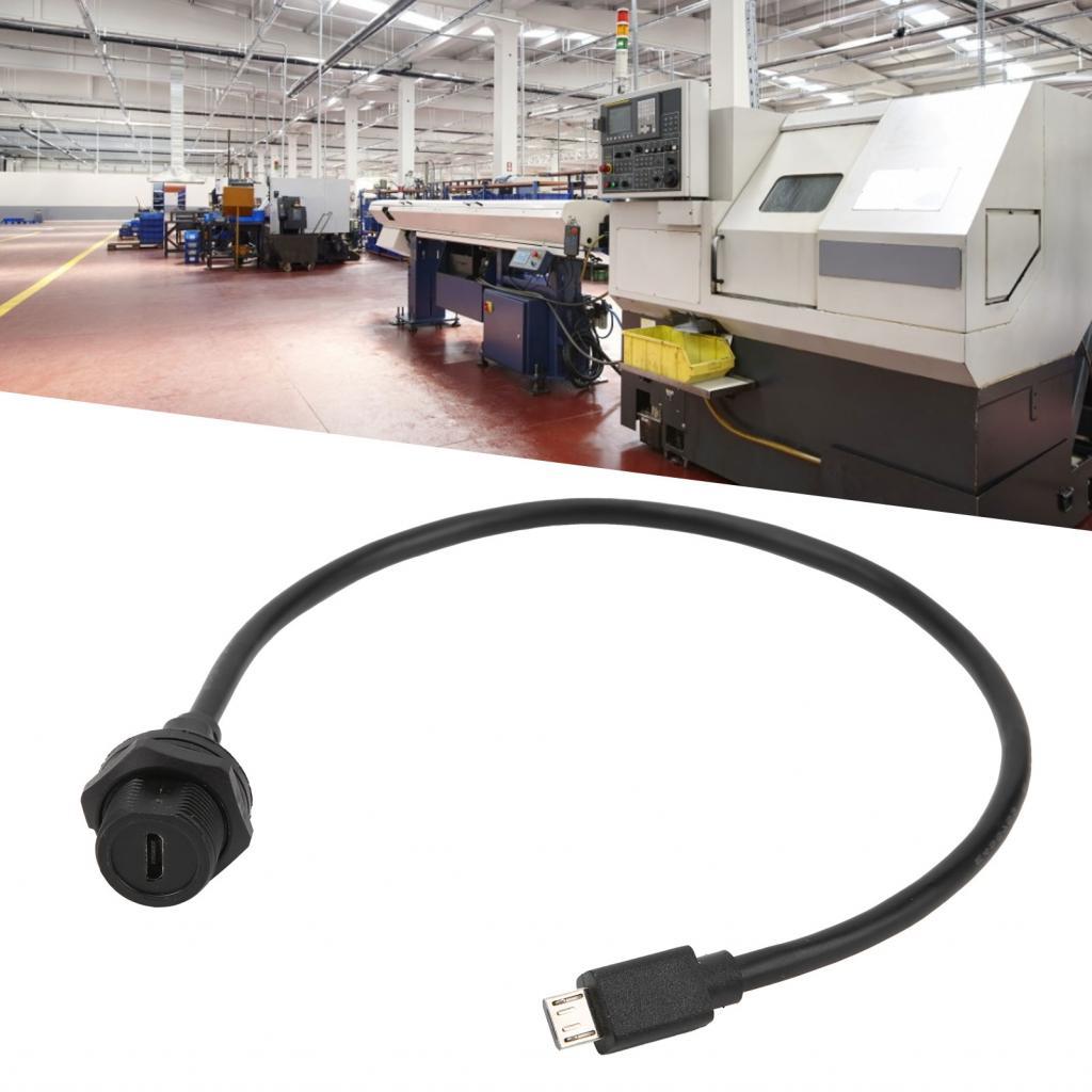 ขั้วต่อ MICRO USB IP67 สำหรับอุปกรณ์ IOT เครื่องกลกลางแจ้ง
