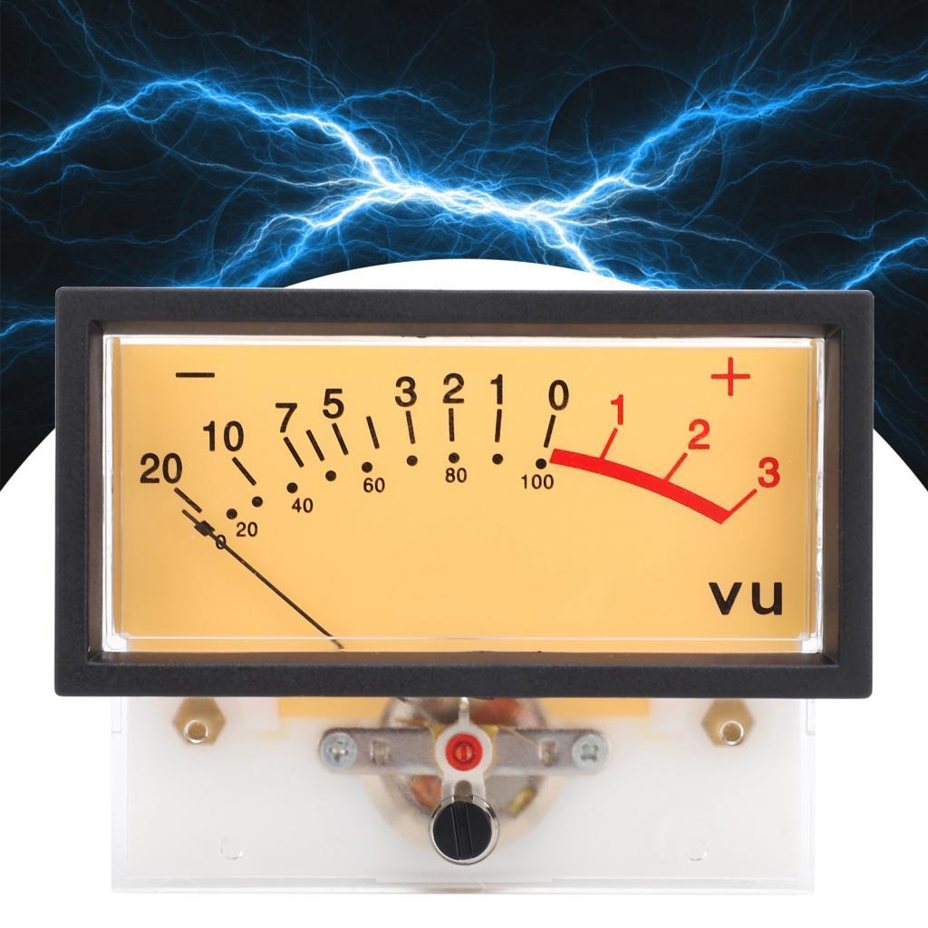 VU Meter Stable DB สวยงามสำหรับสตูดิโอบันทึกเสียง DIY