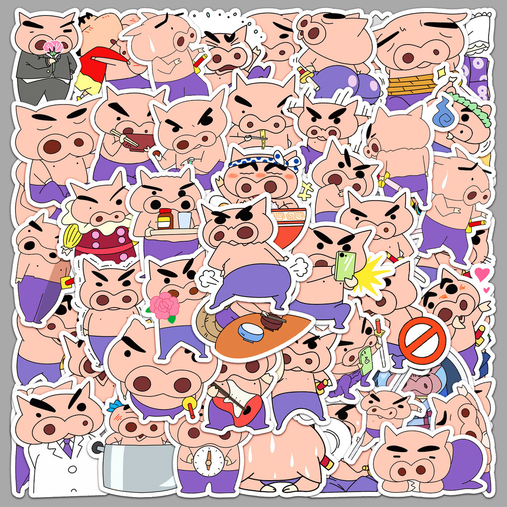 [Meow.Sensei] 50 แผ่น Fat Toot Zeamon Graffiti สติกเกอร์การ์ตูนน่ารักญี่ปุ่น Mangu การ์ดตกแต่งโทรศัพท์มือถือถ้วยน้ําสติกเกอร์สเก็ตบอร์ด