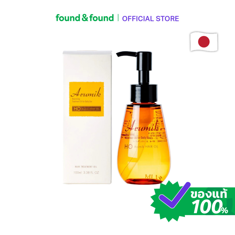 Arumik Hair Oil 100ml แฮร์ออยล์ บำรุงผม found & found