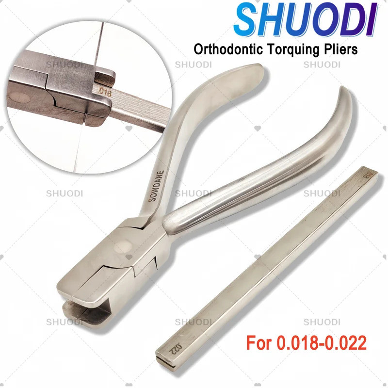 Dental orthodontic Torque Plier Set Instrument Tool 0.018-0.022 Wire Torquing plier Wire bending For