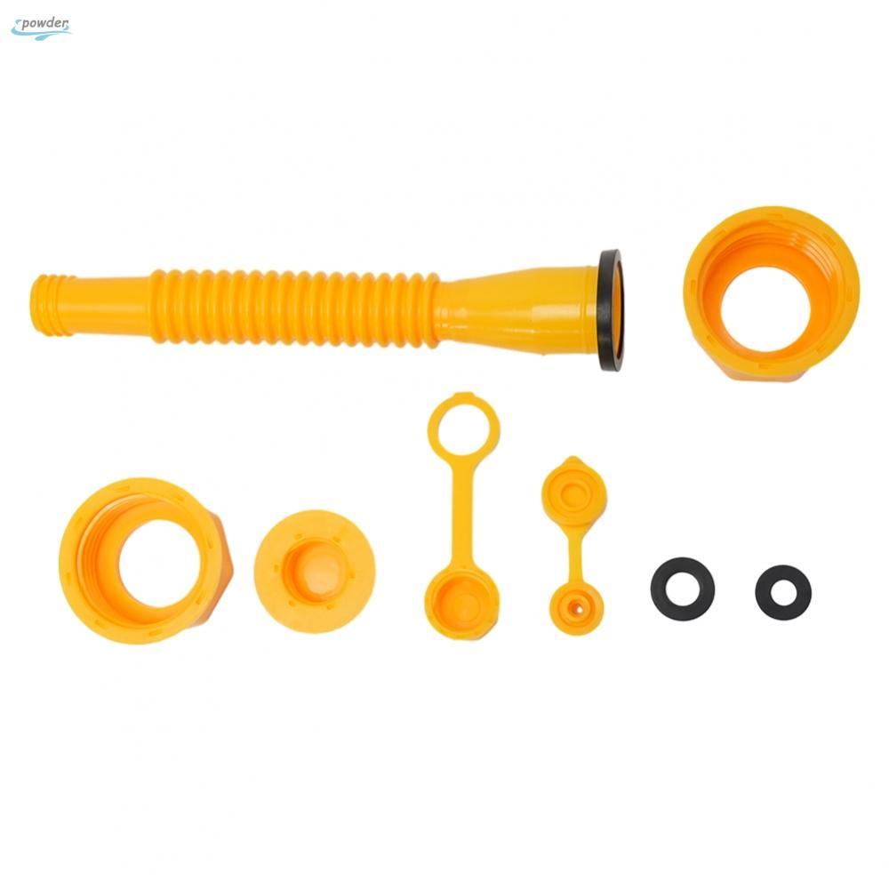 【POWE】Replacement Gas-Can Spout Nozzle Vent Kit,For Plastic Gas-Cans Old Style Cap New