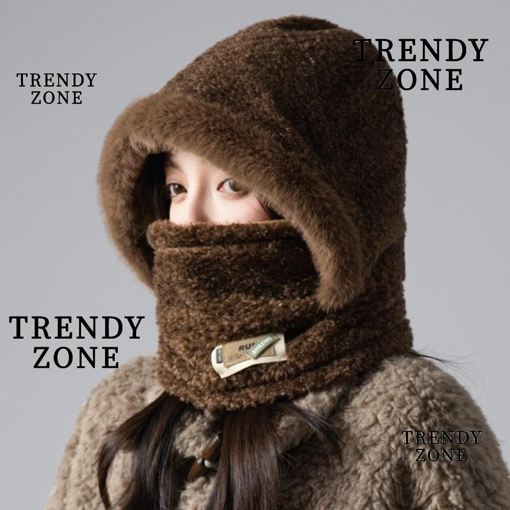 หมวกไหมพรม Trendyzone กันหนาวและกันลมสำหรับกิจกรรมกลางแจ้ง