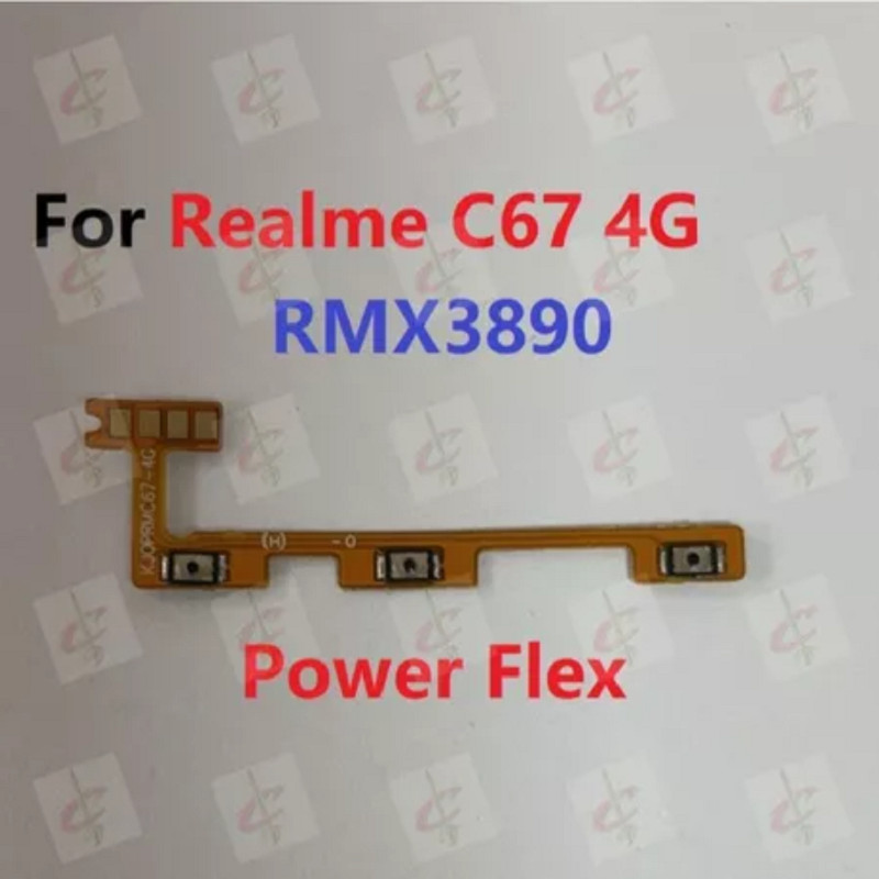 แพรปุ่มสวิตปิดเปิด แพรเพิ่มเสียง สําหรับ Realme C65 C75 รูปที่ 3
